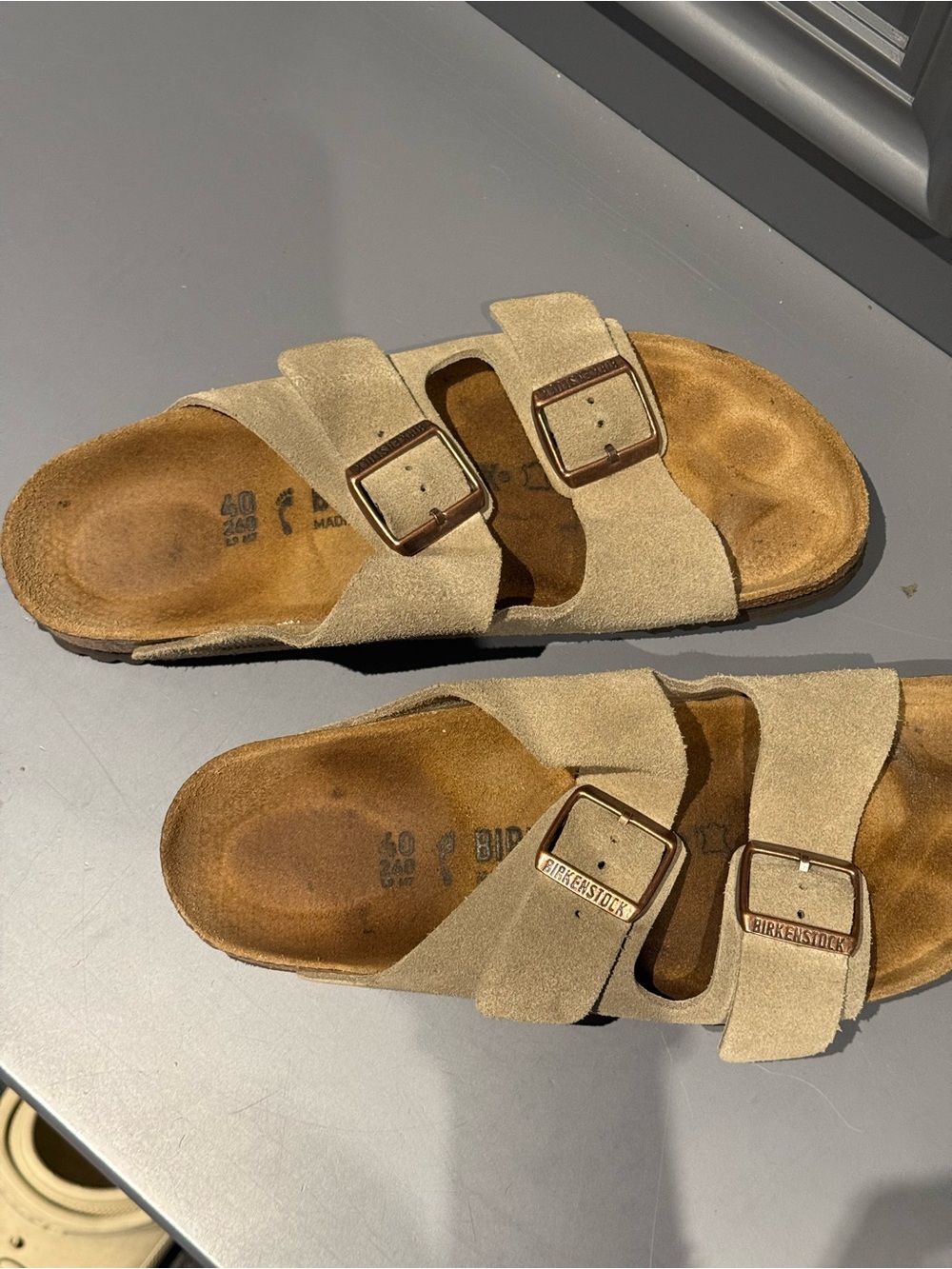 Birkenstock Arizona Softbed Sandals size 40